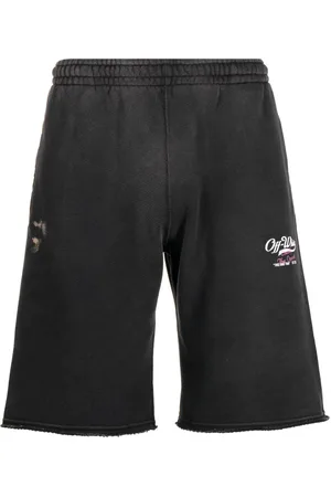 OFF-WHITE Shorts deportivos Wave