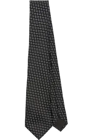 Giorgio Armani Corbata con motivo en jacquard