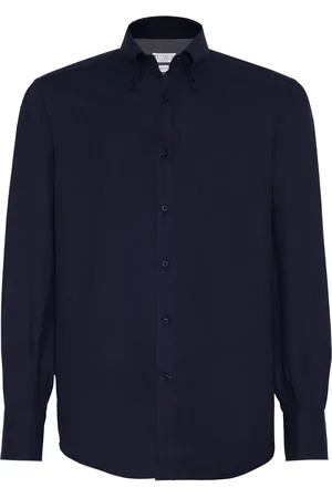 Brunello Cucinelli Camisa manga larga