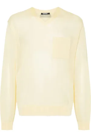 Jacquemus Suéter con parche del logo