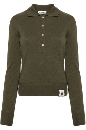 Bally Playera tipo polo de cachemira