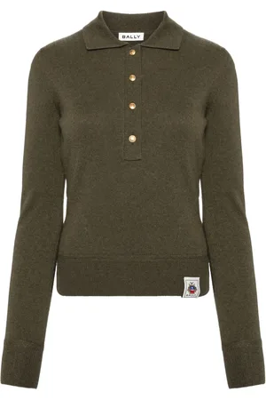 Bally Playera tipo polo de cachemira