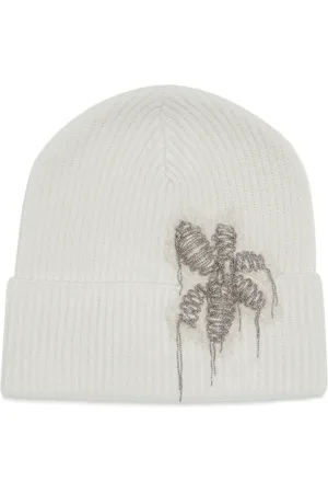 Brunello Cucinelli Gorro Precious Flower Crest