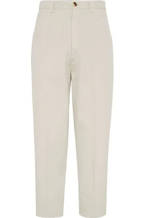 Brunello Cucinelli Pantalones chinos tapered