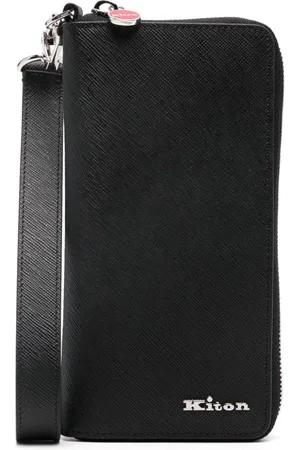Kiton Cartera con letras del logo