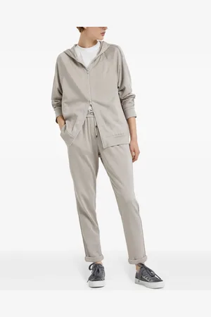 Brunello Cucinelli Playera con detalle de cadena Monili