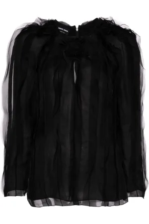 Giorgio Armani Blusa con volantes