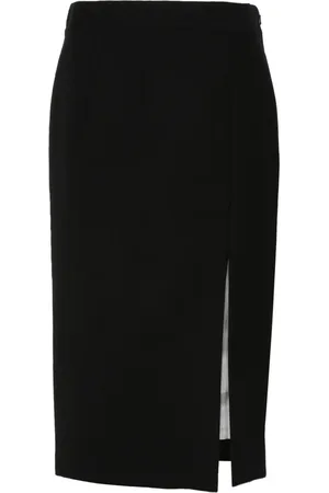 Moschino Falda lápiz con abertura lateral