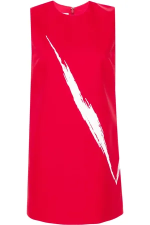 VALENTINO GARAVANI Vestido corto con estampado gráfico