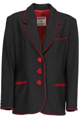 Moschino Blazer con botones de corazón 2000