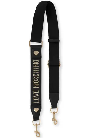 Moschino Correa de hombro con apliques del logo