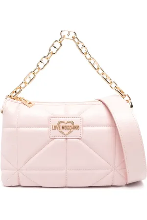 Moschino Tote con letras del logo