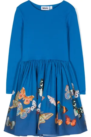Molo Vestido Casie con estampado Night Butterflies