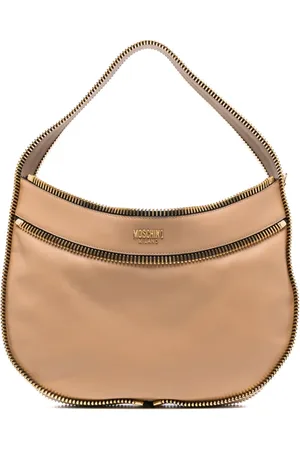 Moschino Bolsa de hombro con letras del logo