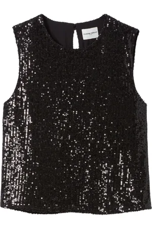 Claudie Pierlot Top con lentejuelas