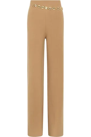 Paco rabanne Pantalones tejidos con cinturón