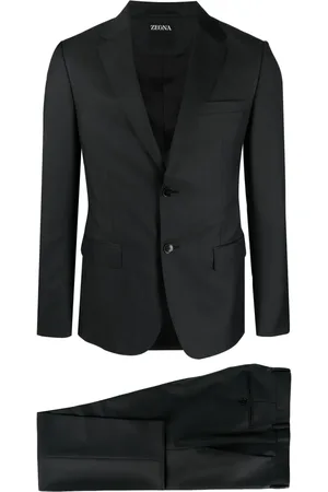 Ermenegildo Zegna Traje con solapas de muesca y botones