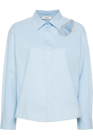 Sandro Camisa con ribete de strass