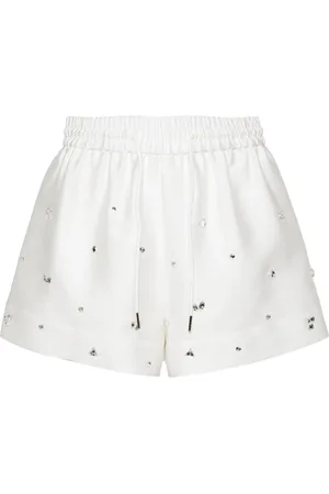 Sandro Shorts con cordones y detalles de strass