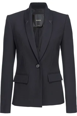 Pinko Blazer con cuello esmoquin