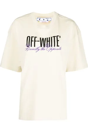OFF-WHITE Playera manga corta con logo estampado