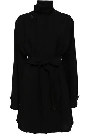 YOHJI YAMAMOTO Gabardina con cinturón