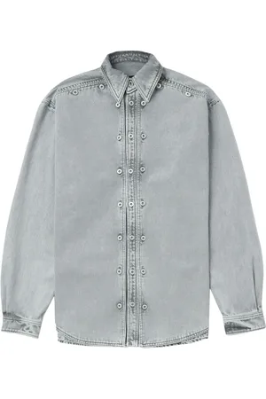 Y / PROJECT Camisa de mezclilla a capas
