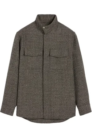 Ami Camisa con cuello de tortuga y motivo pied de poule
