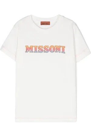 Missoni Playera bordada con lentejuelas y logo