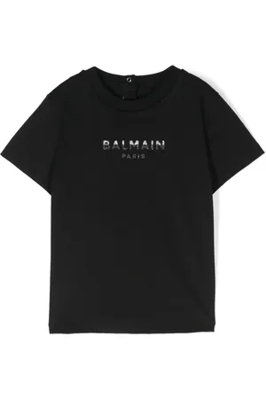 Balmain Playera con logo estampado