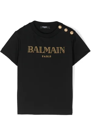 Balmain Playera con logo bordado