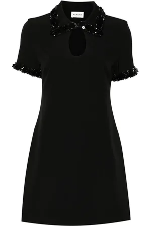 P.A.R.O.S.H. Vestido corto bordado