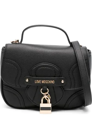 Moschino Tote con letras del logo