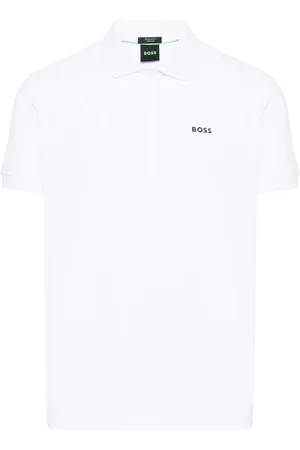HUGO BOSS Playera tipo polo con listón incorporado