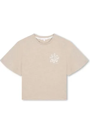 Chloé Playera con logo estampado