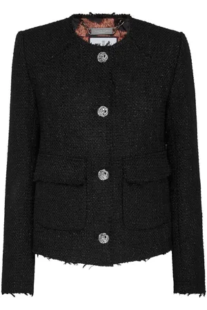 Philipp Plein Chamarra de tweed