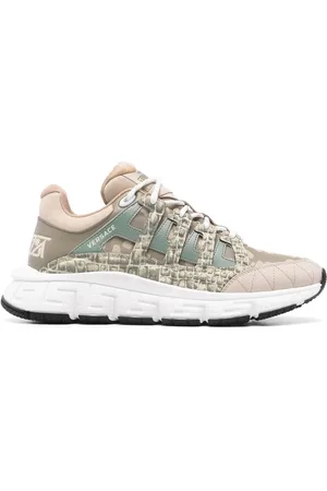 VERSACE Tenis con logo estampado