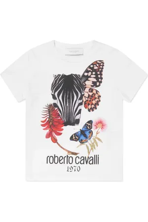 Roberto Cavalli Playera estampada