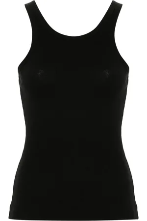 Nanushka Camiseta tejida de canalé