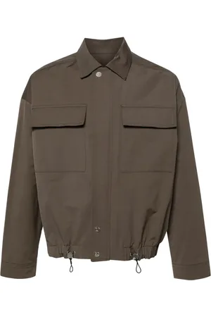 Nanushka Sobrecamisa de sarga con cordón