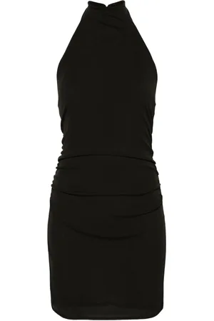 Nanushka Vestido corto con diseño semitransparente
