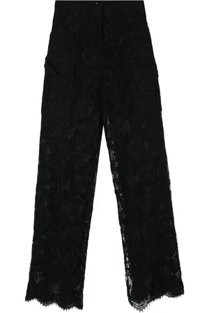 ERMANNO SCERVINO Pantalones con encaje de guipur