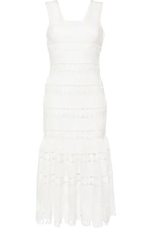 ZIMMERMANN Vestido midi con ribete