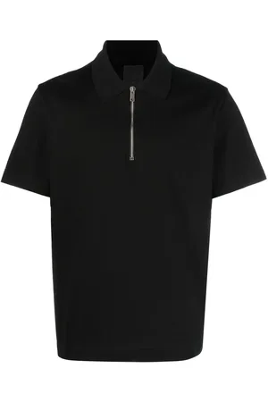 Givenchy Playera tipo polo con medio cierre