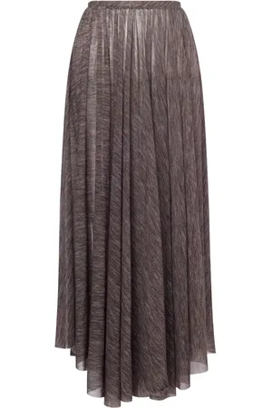 Serafini Falda midi con diseño asimétrico