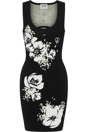 Moschino Vestido tejido con aberturas