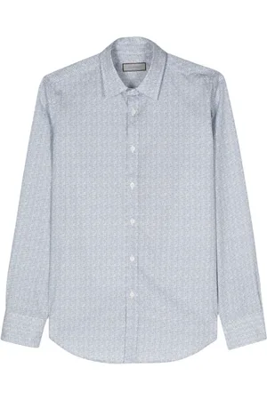 CANALI Camisa con estampado gráfico