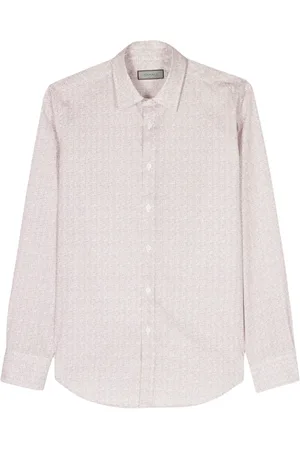 CANALI Camisa con estampado gráfico