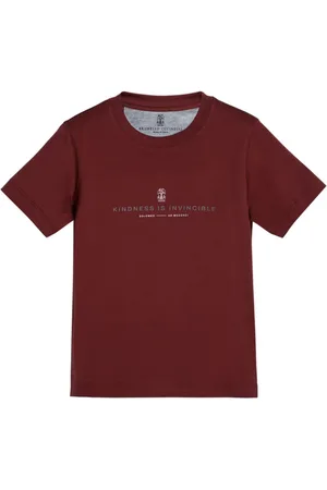 Brunello Cucinelli Playera estampada