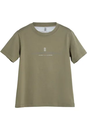 Brunello Cucinelli Playera estampada